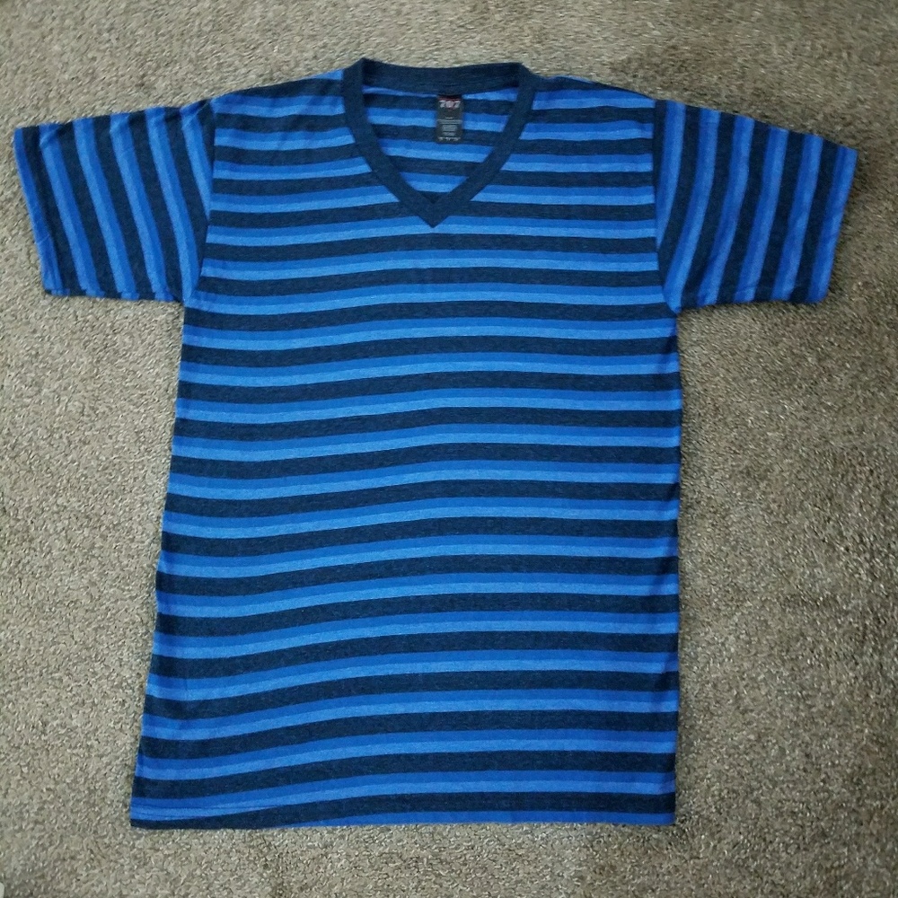 Men's Poly-Blend V-Neck